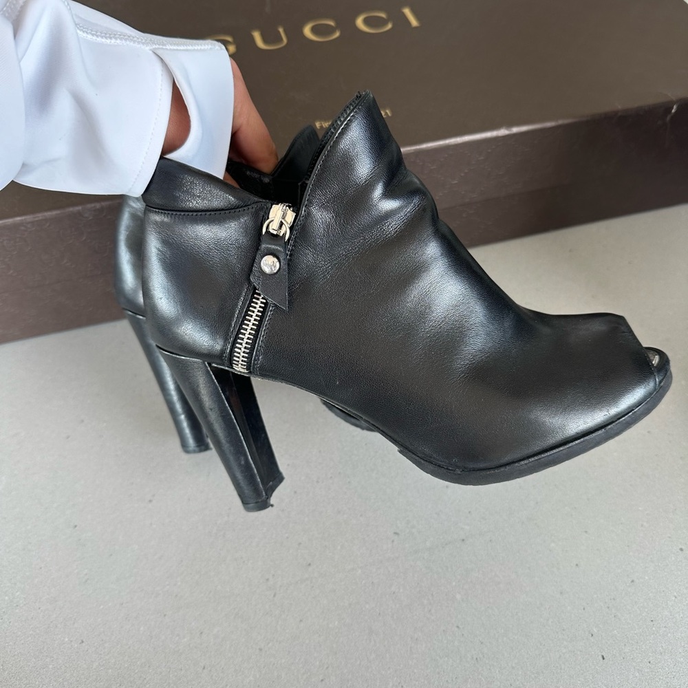 Stuart Weitzman Black Booties - image 1